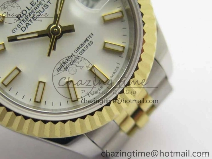 Jubilee SS Maker Datejust Best 279173 BP ETA2671 YG YG Bracelet Edition SS Dial 28mm on White 0112